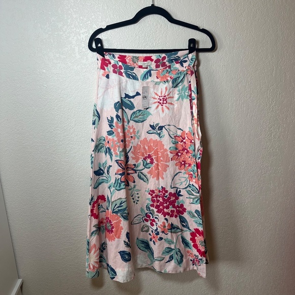 LOFT Floral Midi Skirt – Size‎ 2 (NWT - Picture 2 of 4